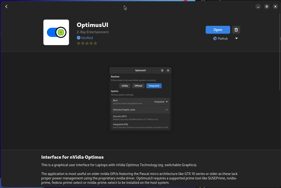Nvidia in Fedora
