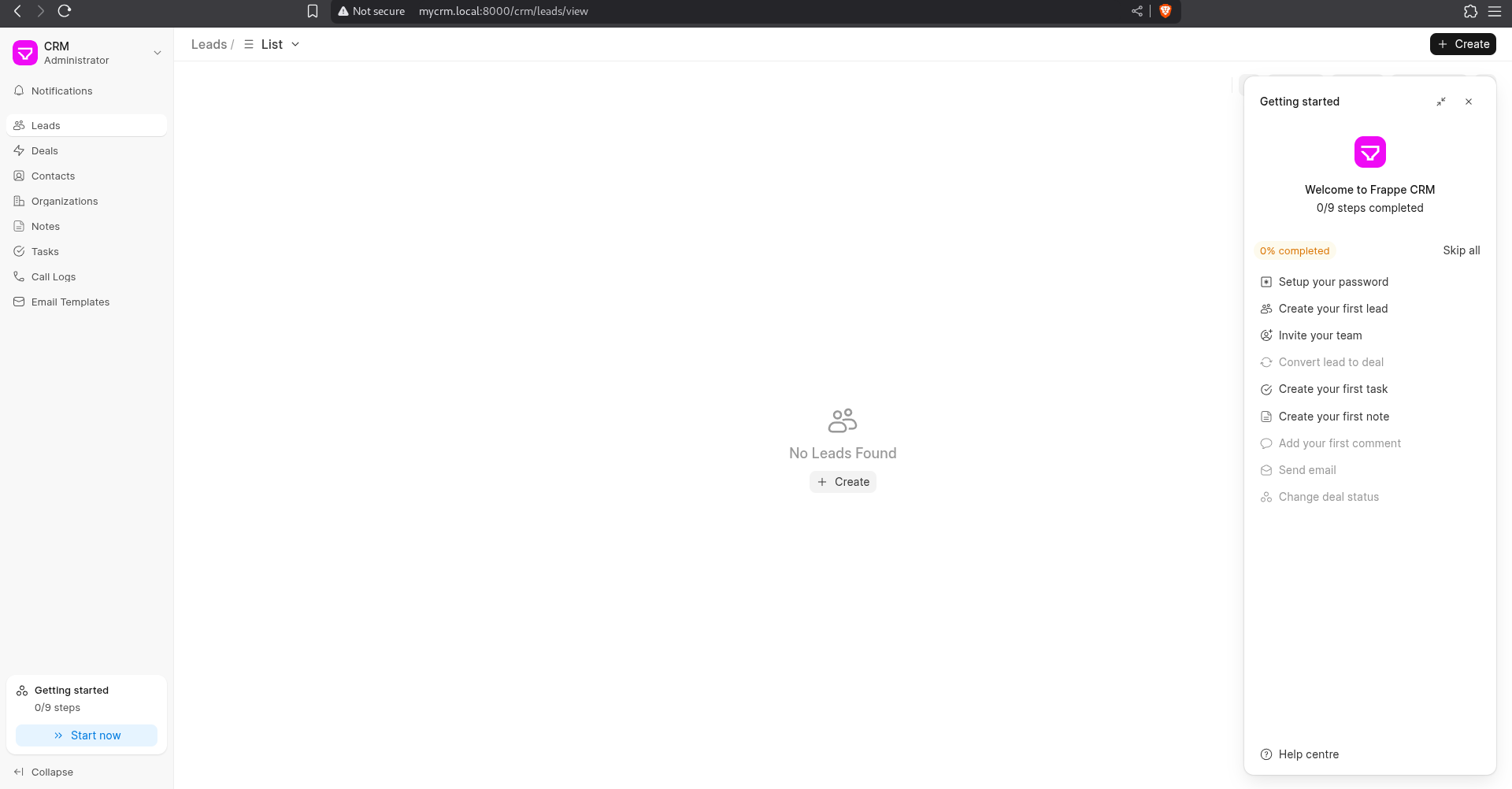 Standalone CRM