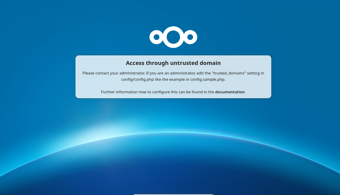 Nextcloud Installation