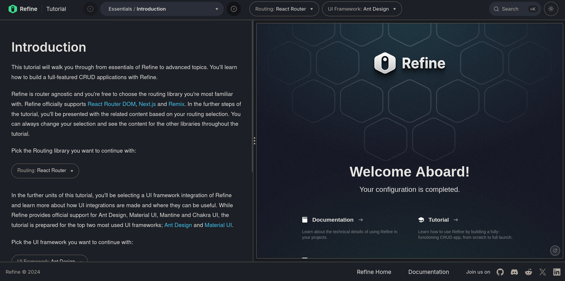 Refine Essential Intro